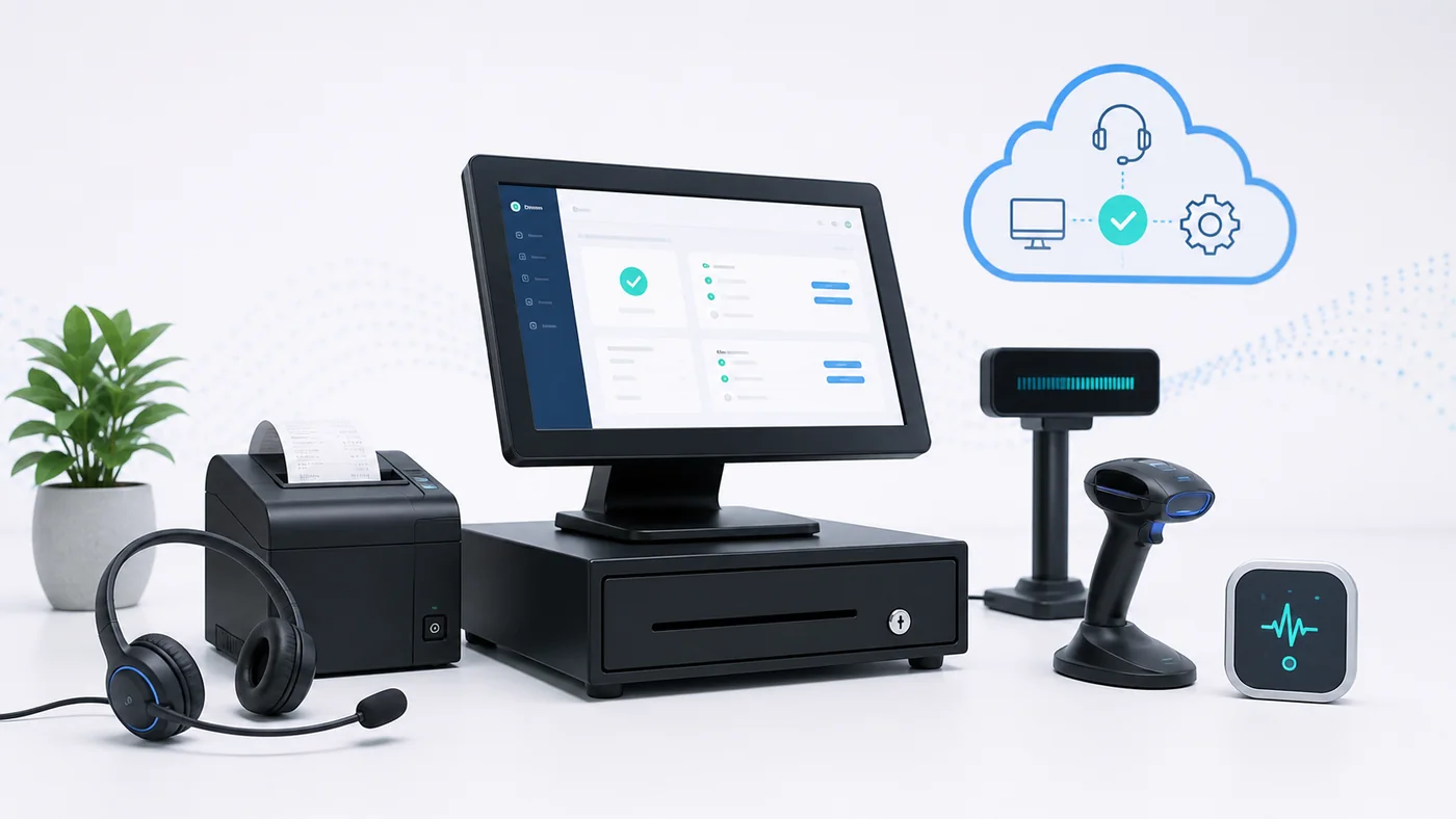 Technischer Support für Kassenhardware und Treiber